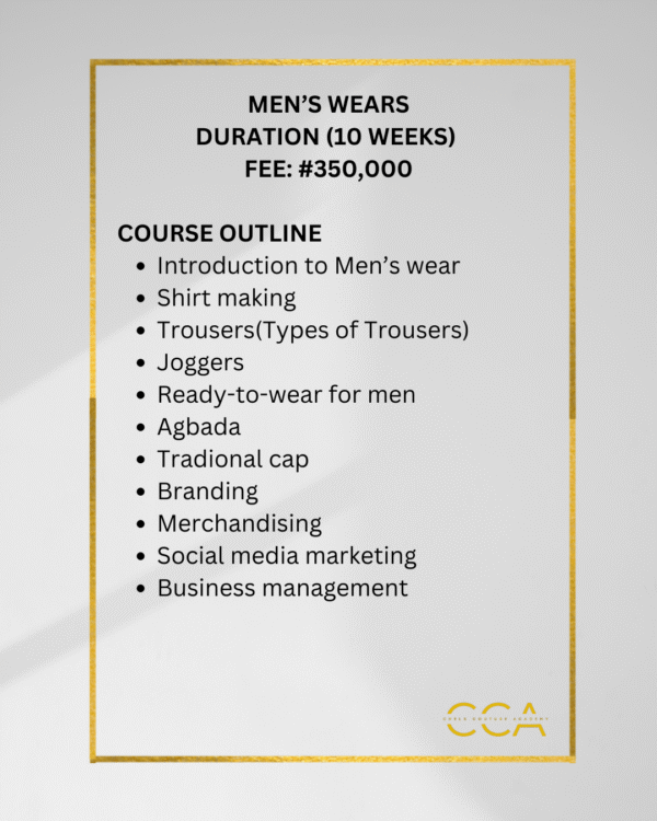 MEN'S WEARS